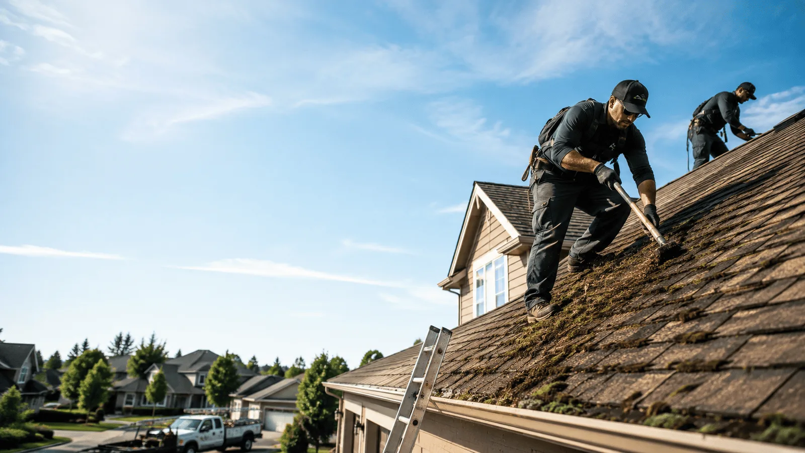 Roof Moss Removal in Bascom, FL near me